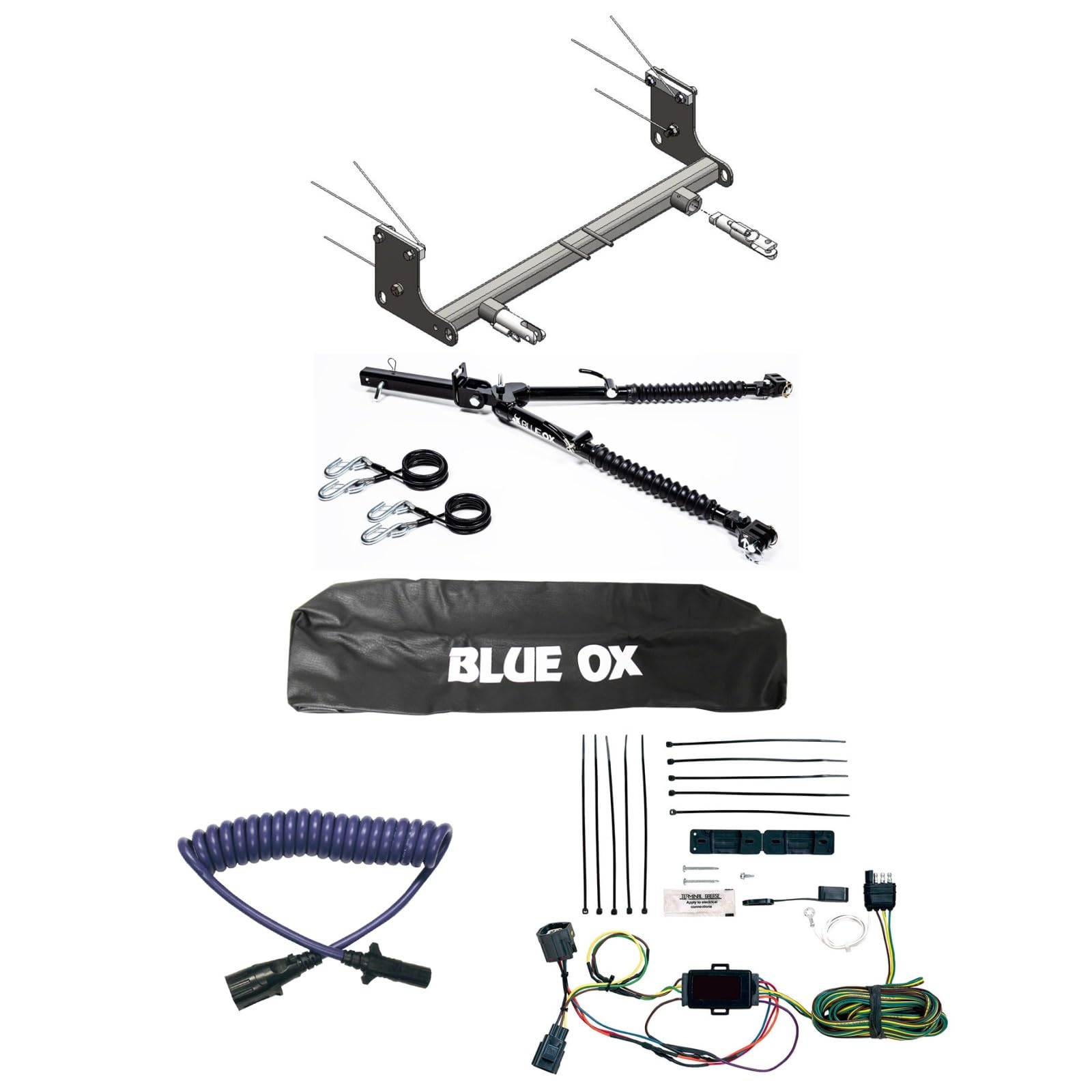 aip⭐︎ Amazon.com: Blue Ox Alpha 2 Tow Bar & Baseplate Combo with